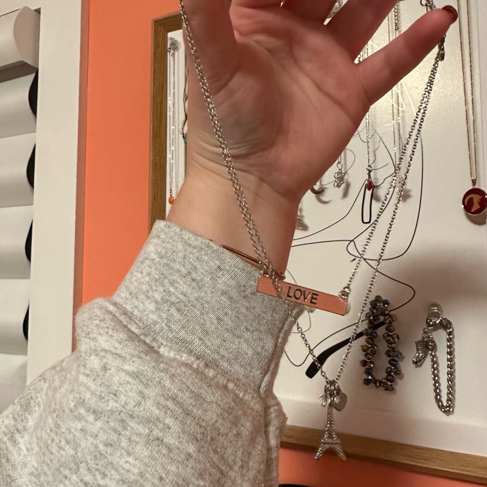 AERO Paris silver necklace